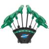 image:imagePark Tool PHT12 PHandled Torx Compatible Driver Set with HolderShaped Wrench Set Tool Size T6Size T8Size T10Size T15Size T20Size T25Size T30Size T40
